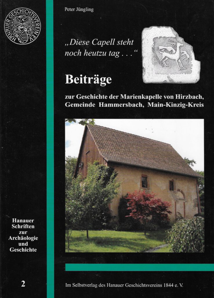 Cover Band 2 Hanauer Schriften zur Archäologie und Geschichte