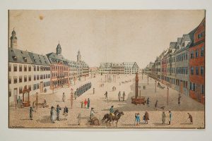 Stadtansichten_Marktplatz-um-1820